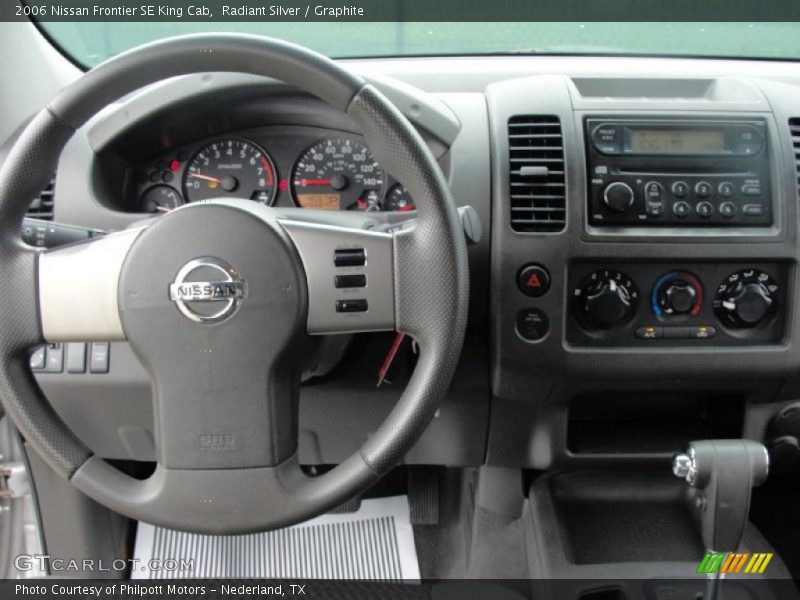 Dashboard of 2006 Frontier SE King Cab