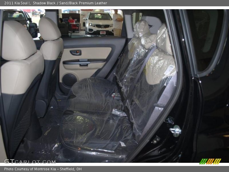 Shadow Black / Sand/Black Premium Leather 2011 Kia Soul !
