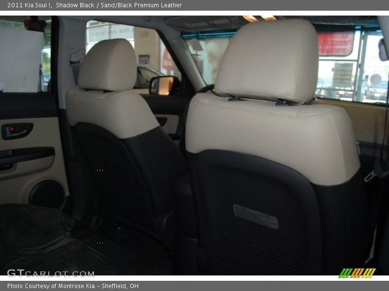 Shadow Black / Sand/Black Premium Leather 2011 Kia Soul !