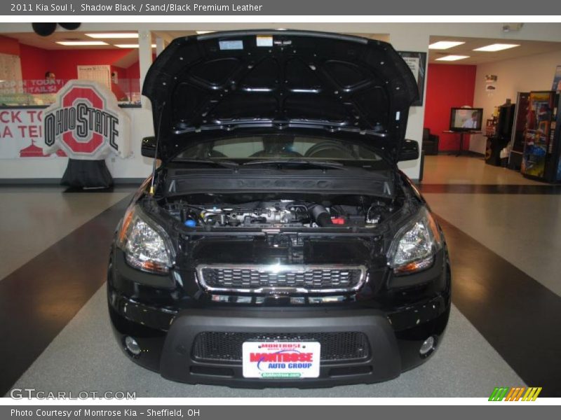 Shadow Black / Sand/Black Premium Leather 2011 Kia Soul !