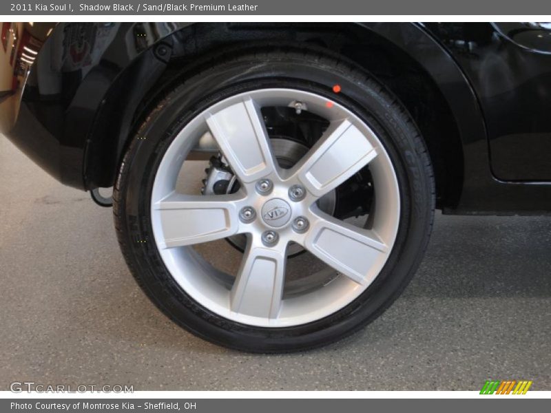 Shadow Black / Sand/Black Premium Leather 2011 Kia Soul !