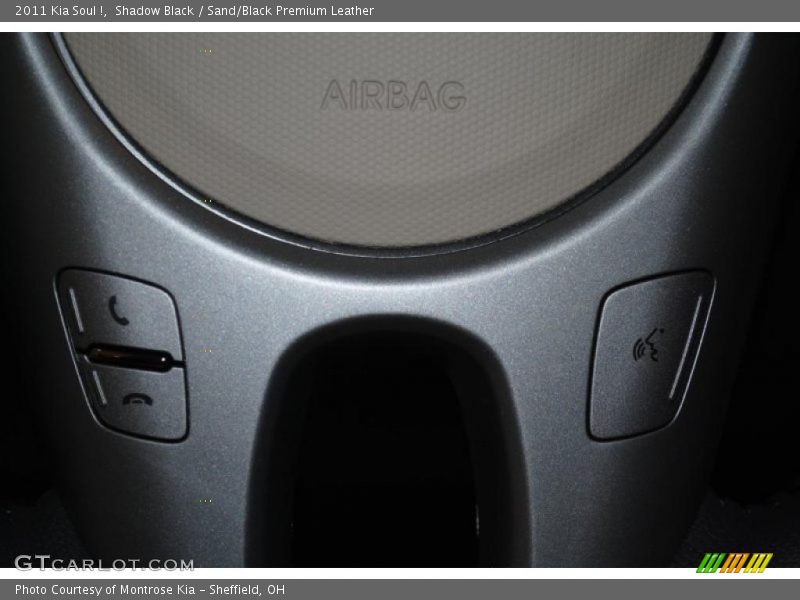 Shadow Black / Sand/Black Premium Leather 2011 Kia Soul !