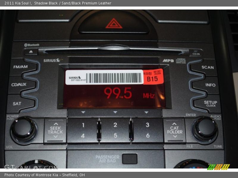 Shadow Black / Sand/Black Premium Leather 2011 Kia Soul !