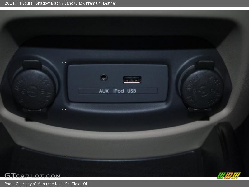 Shadow Black / Sand/Black Premium Leather 2011 Kia Soul !