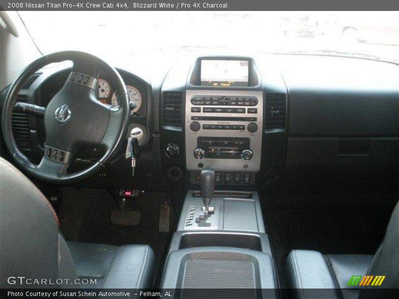 Dashboard of 2008 Titan Pro-4X Crew Cab 4x4