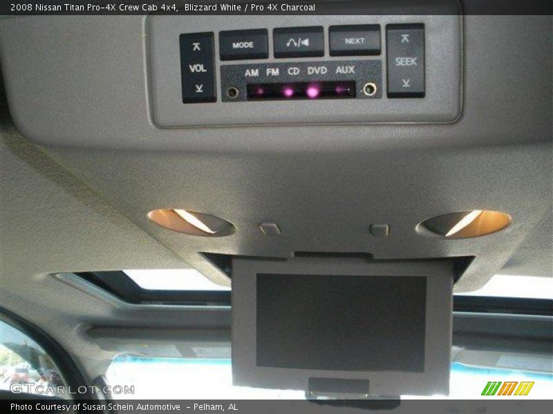 Controls of 2008 Titan Pro-4X Crew Cab 4x4