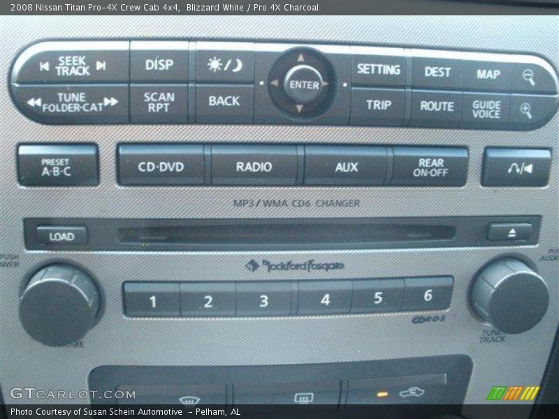 Controls of 2008 Titan Pro-4X Crew Cab 4x4