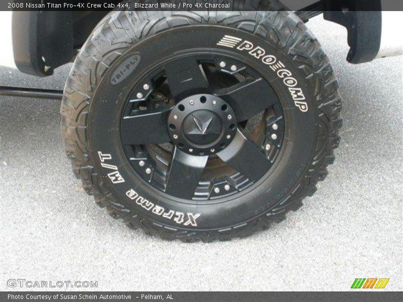Custom Wheels of 2008 Titan Pro-4X Crew Cab 4x4