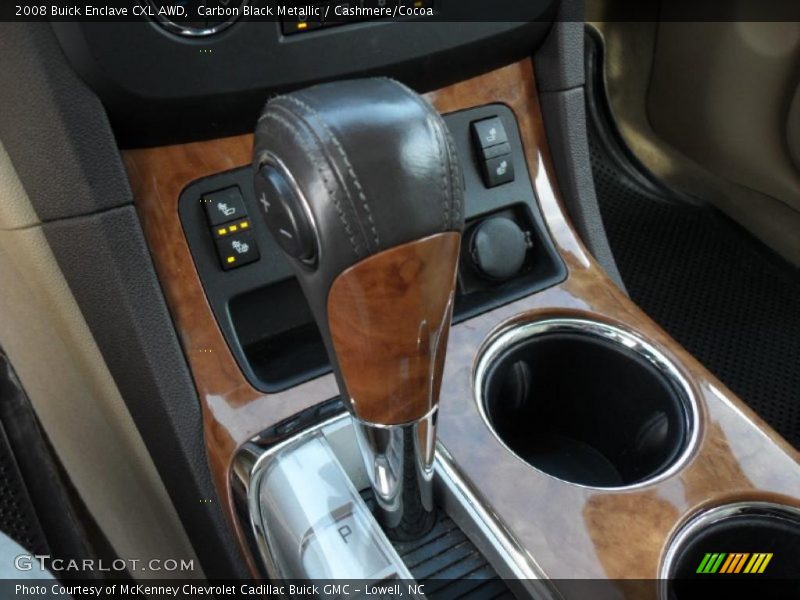 Carbon Black Metallic / Cashmere/Cocoa 2008 Buick Enclave CXL AWD