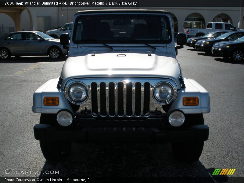 Bright Silver Metallic / Dark Slate Gray 2006 Jeep Wrangler Unlimited 4x4