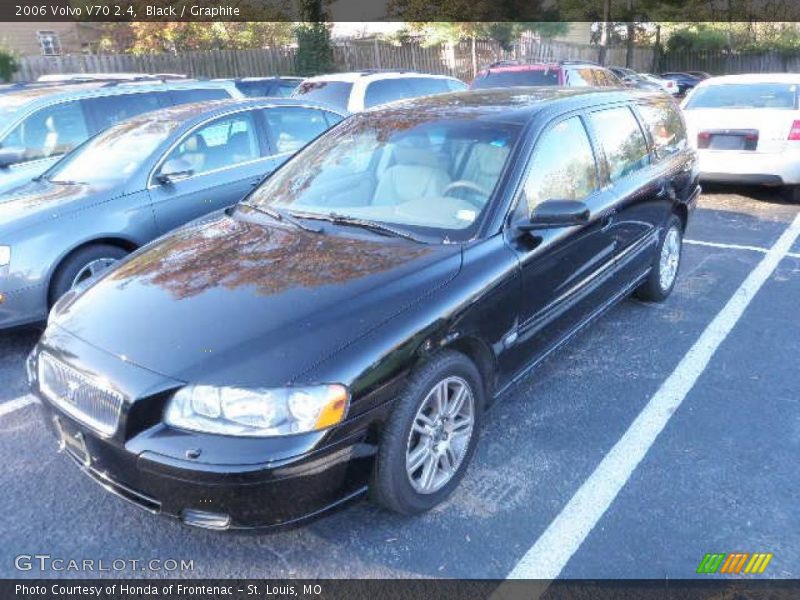 Black / Graphite 2006 Volvo V70 2.4
