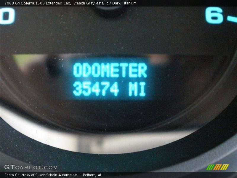 Stealth Gray Metallic / Dark Titanium 2008 GMC Sierra 1500 Extended Cab