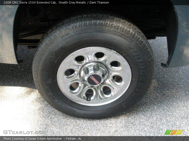Stealth Gray Metallic / Dark Titanium 2008 GMC Sierra 1500 Extended Cab