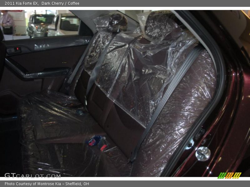 Dark Cherry / Coffee 2011 Kia Forte EX