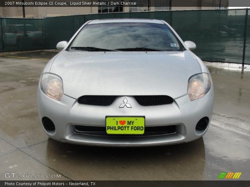 Liquid Silver Metallic / Dark Charcoal 2007 Mitsubishi Eclipse GS Coupe