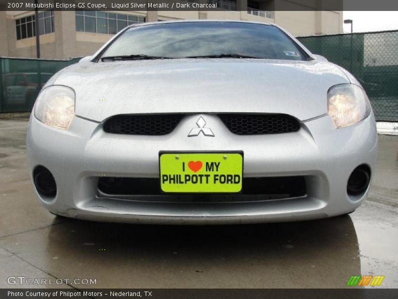 Liquid Silver Metallic / Dark Charcoal 2007 Mitsubishi Eclipse GS Coupe