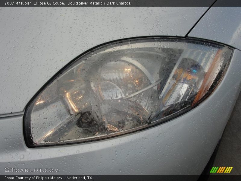 Liquid Silver Metallic / Dark Charcoal 2007 Mitsubishi Eclipse GS Coupe