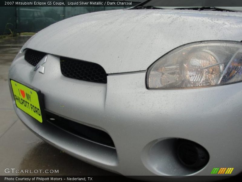 Liquid Silver Metallic / Dark Charcoal 2007 Mitsubishi Eclipse GS Coupe