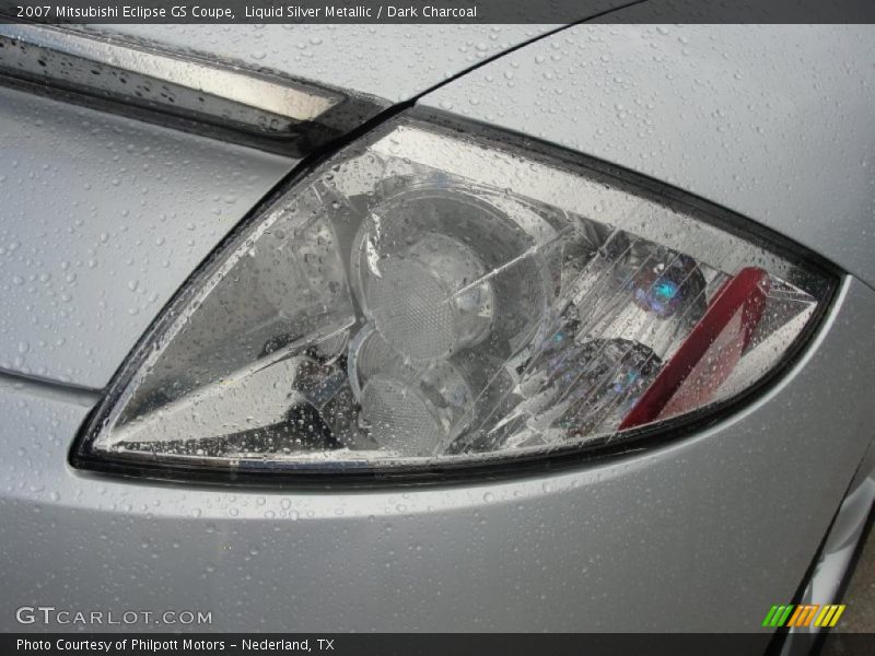 Liquid Silver Metallic / Dark Charcoal 2007 Mitsubishi Eclipse GS Coupe