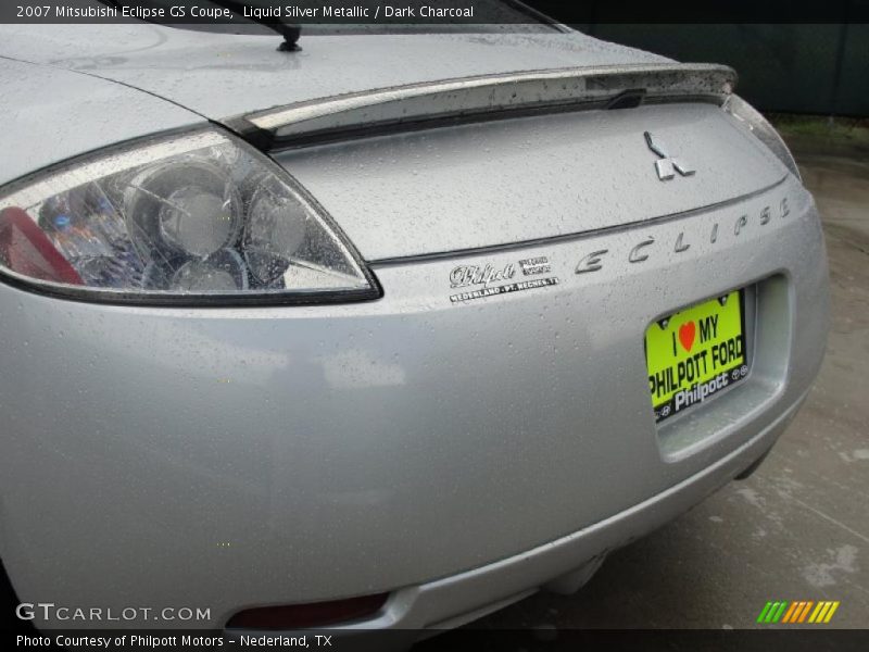 Liquid Silver Metallic / Dark Charcoal 2007 Mitsubishi Eclipse GS Coupe