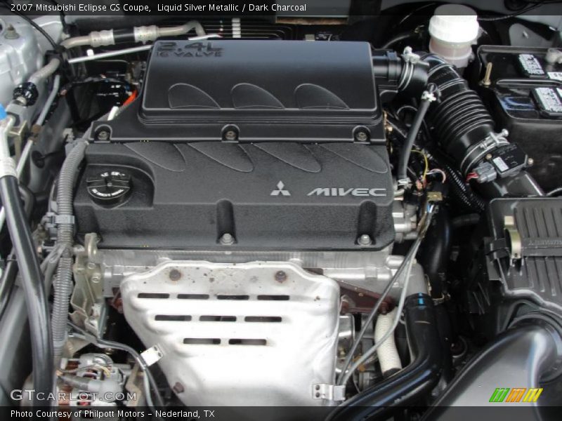  2007 Eclipse GS Coupe Engine - 2.4 Liter DOHC 16-Valve MIVEC 4 Cylinder