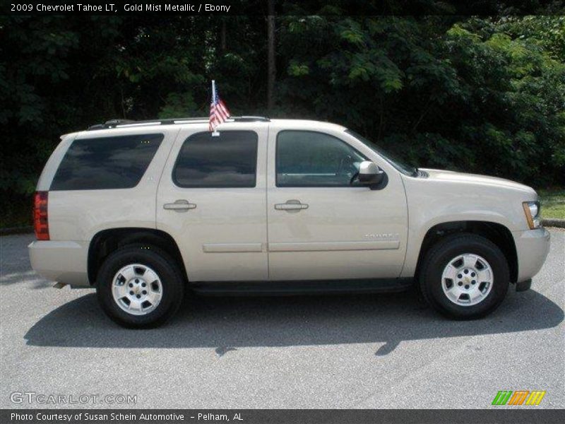 Gold Mist Metallic / Ebony 2009 Chevrolet Tahoe LT
