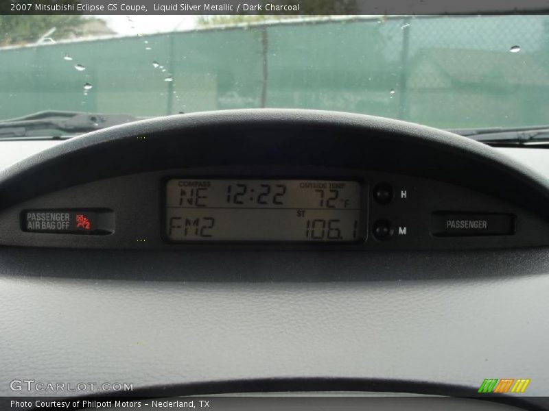 Liquid Silver Metallic / Dark Charcoal 2007 Mitsubishi Eclipse GS Coupe