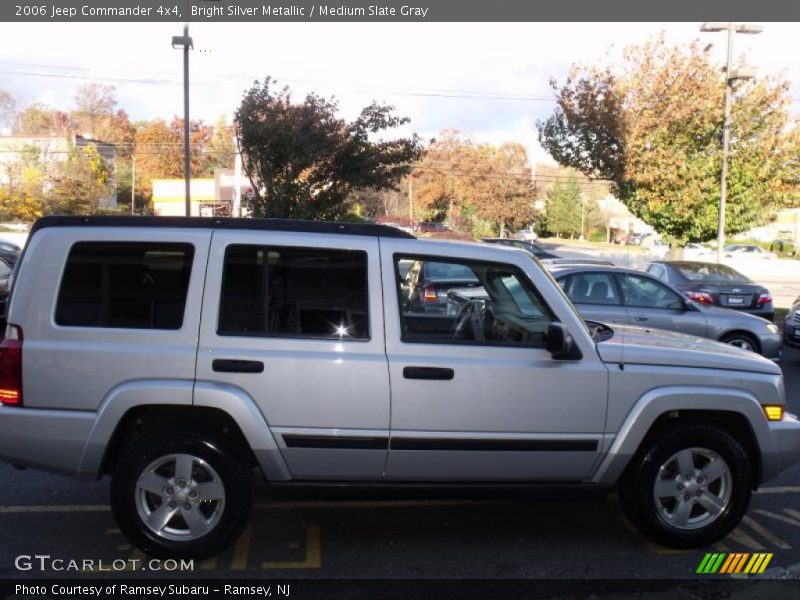 Bright Silver Metallic / Medium Slate Gray 2006 Jeep Commander 4x4