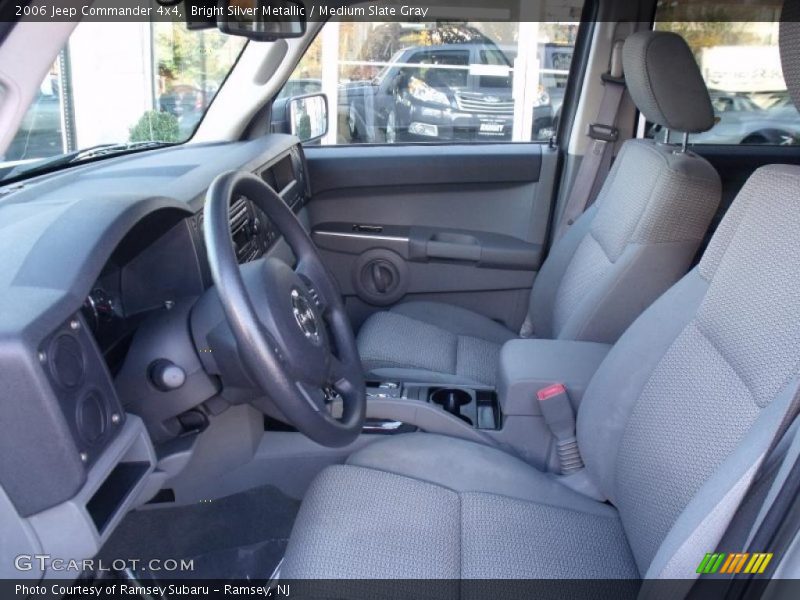 Bright Silver Metallic / Medium Slate Gray 2006 Jeep Commander 4x4