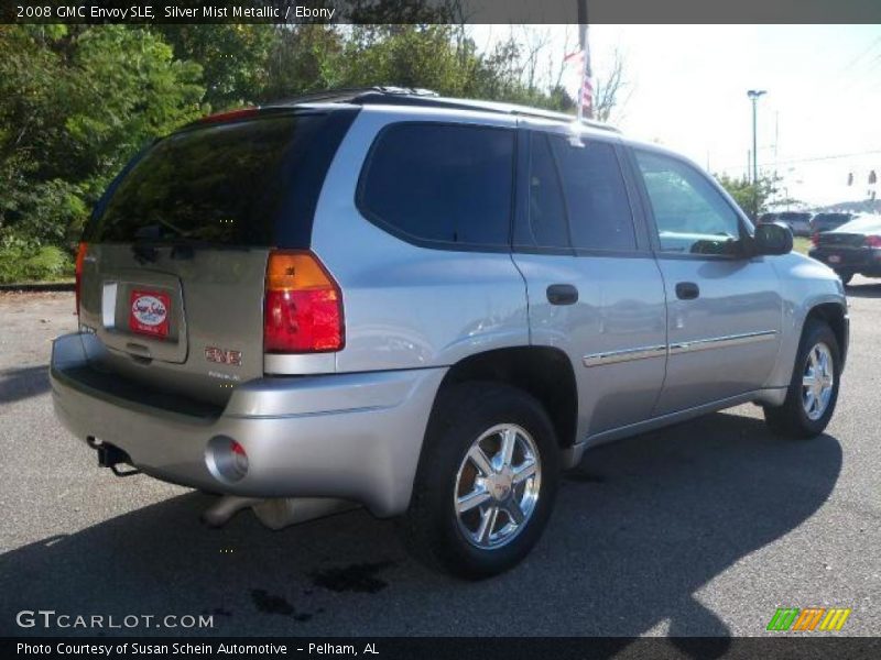 Silver Mist Metallic / Ebony 2008 GMC Envoy SLE