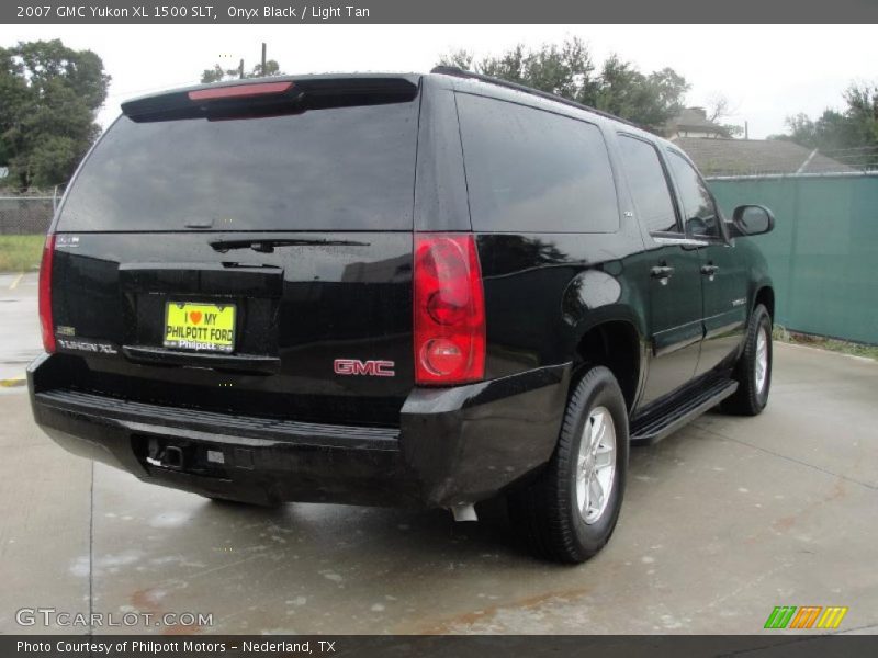 Onyx Black / Light Tan 2007 GMC Yukon XL 1500 SLT