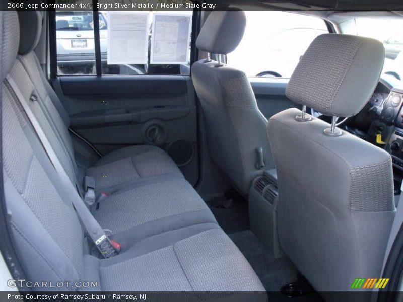 Bright Silver Metallic / Medium Slate Gray 2006 Jeep Commander 4x4