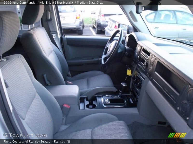 Bright Silver Metallic / Medium Slate Gray 2006 Jeep Commander 4x4