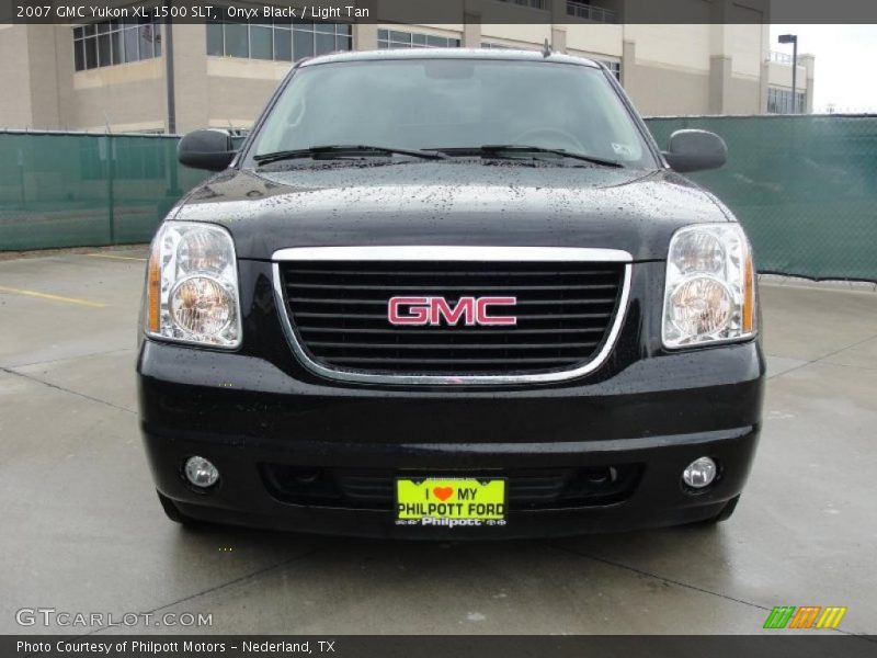 Onyx Black / Light Tan 2007 GMC Yukon XL 1500 SLT