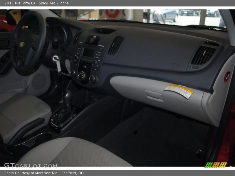 Spicy Red / Stone 2011 Kia Forte EX