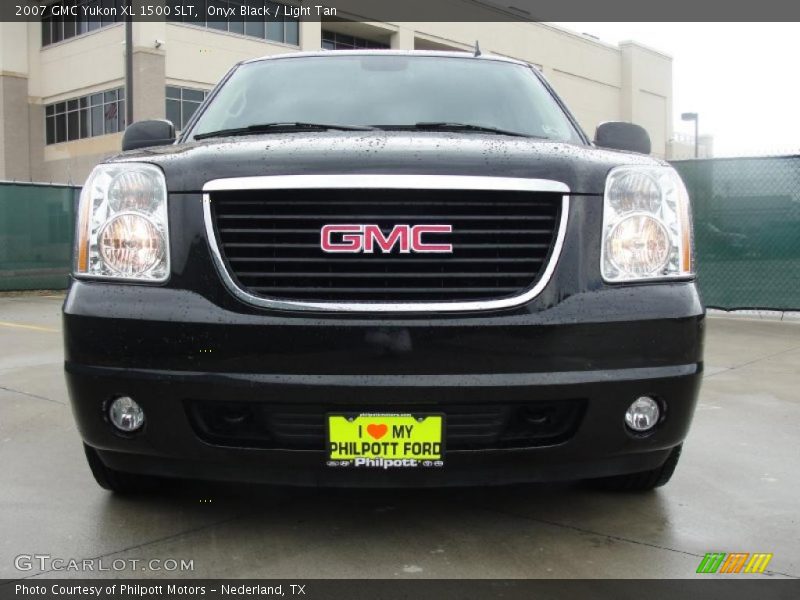 Onyx Black / Light Tan 2007 GMC Yukon XL 1500 SLT