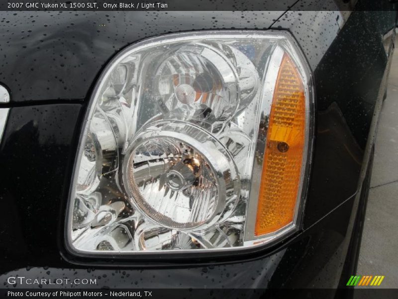 Onyx Black / Light Tan 2007 GMC Yukon XL 1500 SLT