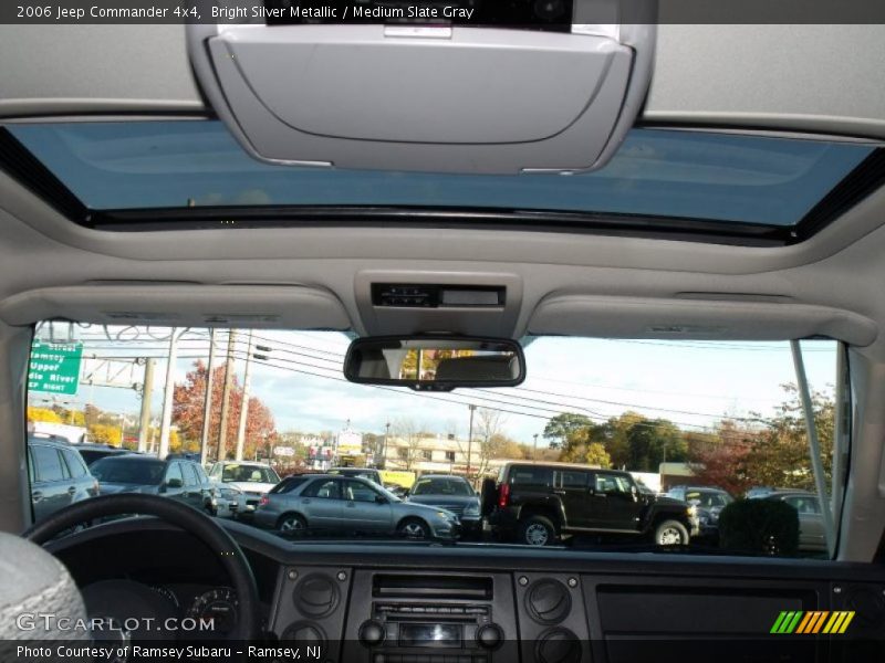 Bright Silver Metallic / Medium Slate Gray 2006 Jeep Commander 4x4