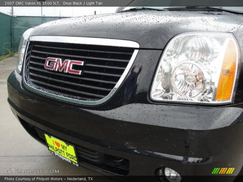 Onyx Black / Light Tan 2007 GMC Yukon XL 1500 SLT