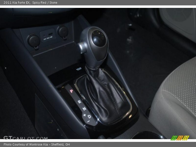 Spicy Red / Stone 2011 Kia Forte EX