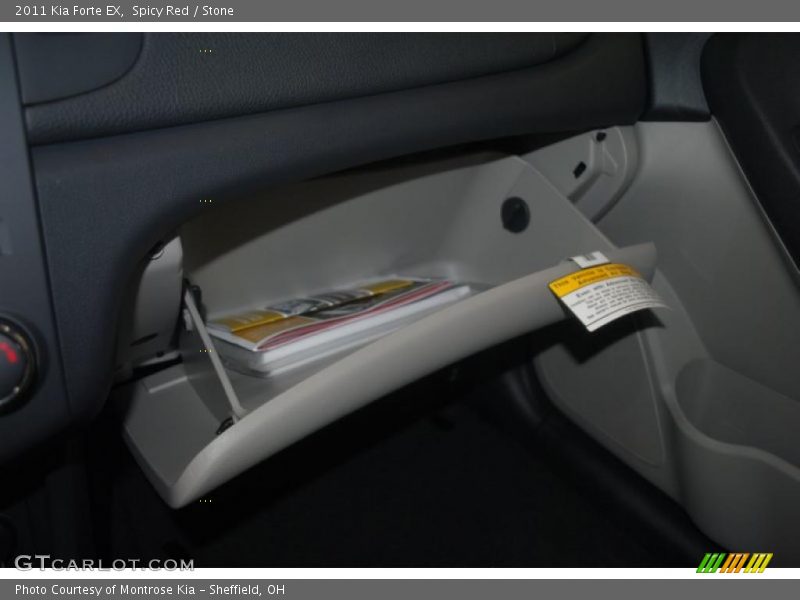 Spicy Red / Stone 2011 Kia Forte EX