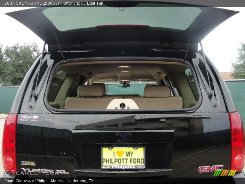 Onyx Black / Light Tan 2007 GMC Yukon XL 1500 SLT