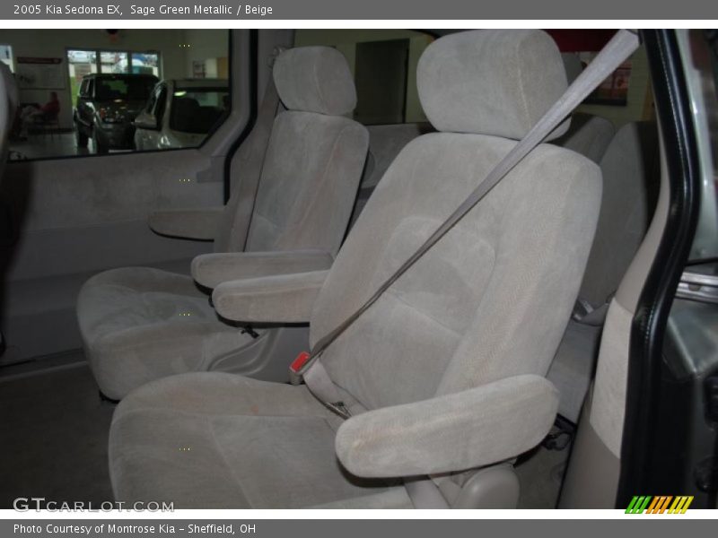 Sage Green Metallic / Beige 2005 Kia Sedona EX