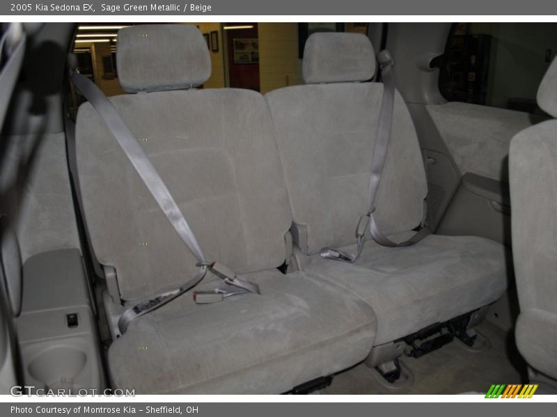 Sage Green Metallic / Beige 2005 Kia Sedona EX