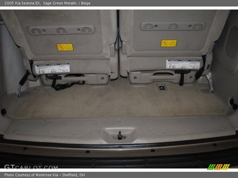 Sage Green Metallic / Beige 2005 Kia Sedona EX
