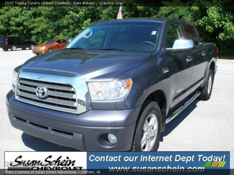 Slate Metallic / Graphite Gray 2007 Toyota Tundra Limited CrewMax