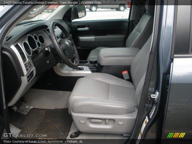  2007 Tundra Limited CrewMax Graphite Gray Interior