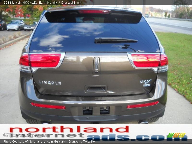 Earth Metallic / Charcoal Black 2011 Lincoln MKX AWD