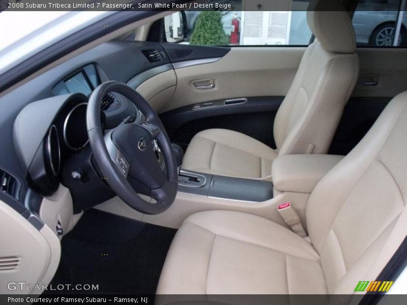  2008 Tribeca Limited 7 Passenger Desert Beige Interior