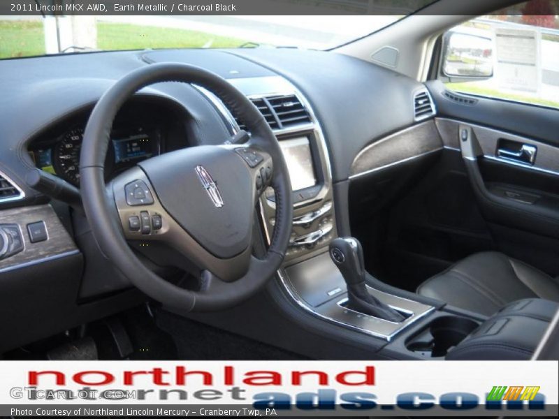 Earth Metallic / Charcoal Black 2011 Lincoln MKX AWD